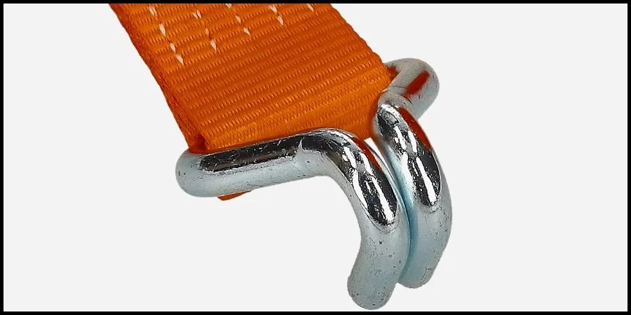 Ratchet Straps with Claw Hooks
