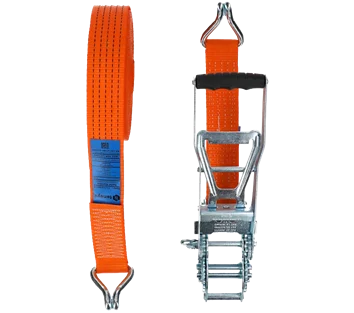 Geared Ergo Ratchet Strap STF 950daN Claw Hook - 10.0 metre