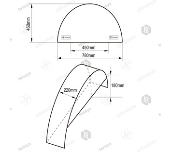 Wheel Protection Covers · Black
