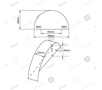 Wheel Protection Covers · Black