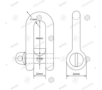 Dee Shackle · Screw Pin