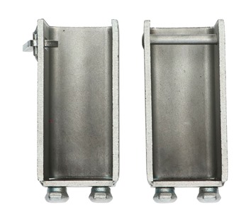 Tensys® · Load Bar Cups to suit 60mm x 40mm load bars - Clip and Bar (1806 Bar Type)
