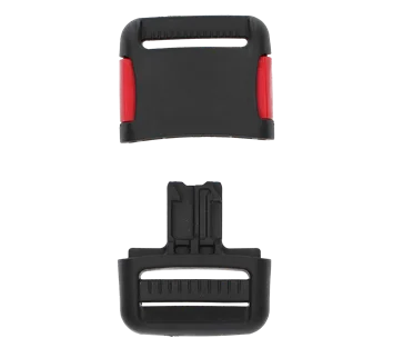 Due Emme Superstrong Side Release Buckle 40mm Black