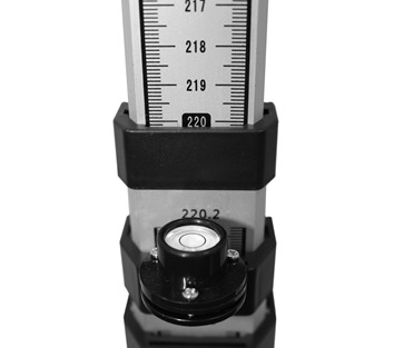 Metric height measuring stick 