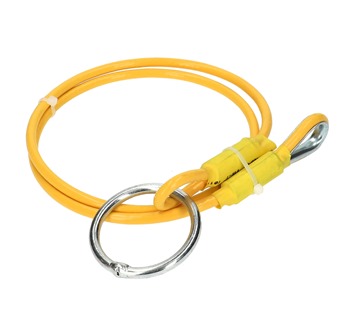 Drop Wire to Secure Web Lashing Thimble Eye One End