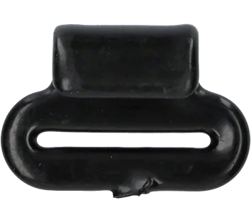 25mm · 800daN · Flat J-Hook (Black Coated)