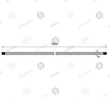 Blue Polypropylene Rope