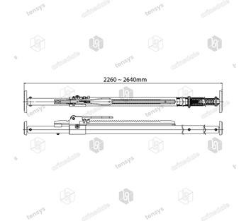 Tensys® · Cargo Sta with rubber feet