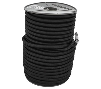 Elastic Shock Cord · Black · 12mm