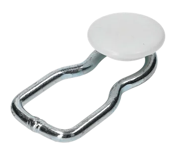 Bobbin Roller with Waisted Ring · White