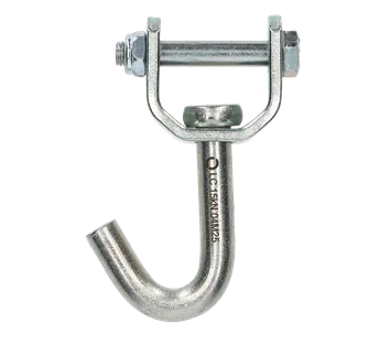 Swivel Single Claw Hook MBL 3000 daN to suit 35mm webbing