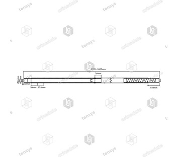 Round Spring Loaded Shoring Bars