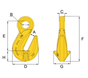 Hack8 Eye Grab Hook