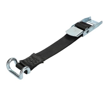 Tensys® · 50mm · Curtainside Bottom Strap Assembly · Closed Rave Hook + OC Buckle