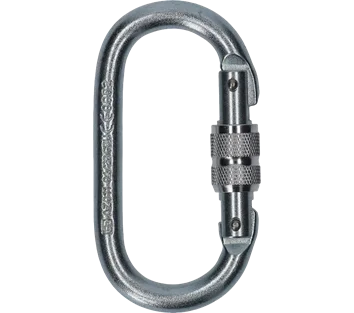 17mm RidgeGear RGK1 Steel Screwgate Karabiner