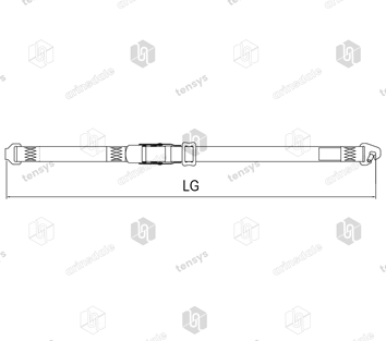 50mm · 700daN · OB+TBS · Curtainside Internal System · Combi Hook + Snap Hook