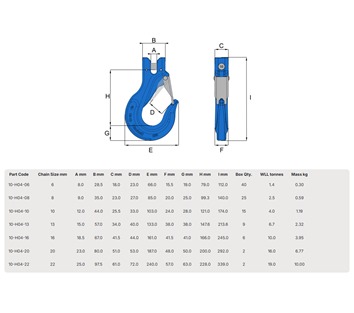 Hack10 Clevis Sling Hook