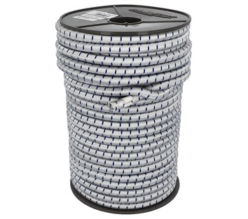 Tensys® · Elastic Shock Cord · Blue & White · 12mm