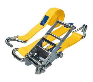 Tensys® · 75mm · 5000daN · NH · Car Transporter Strap - Steel Eye · Claw Hooks