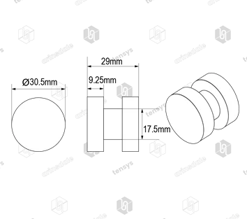 Bobbin Roller Only · Blue