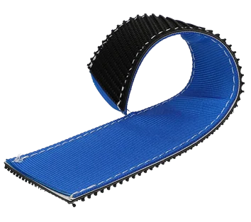 Webbing sleeve with tyre gripper for 35mm & 50mm wide webbing - Blue - 375mm long