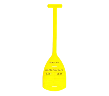 Lifting Gear Tags · Sling ID Tie Tag · Yellow