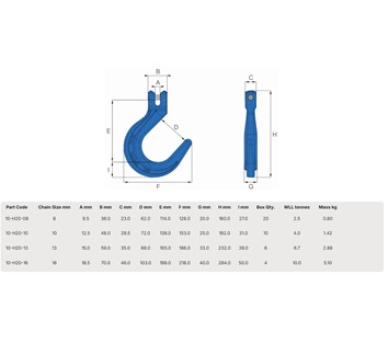 Hack10 Clevis Foundry Hook