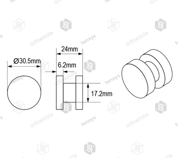 Bobbin Roller Only · Red