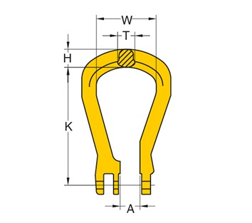 Yoke 8-051 G80 Coupling Master Link