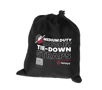 4 Pack Tie Down Straps (25mm x 5m)