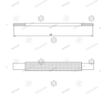 Tensys® · 50mm · 4000daN · Soft Eye Diverter Strap