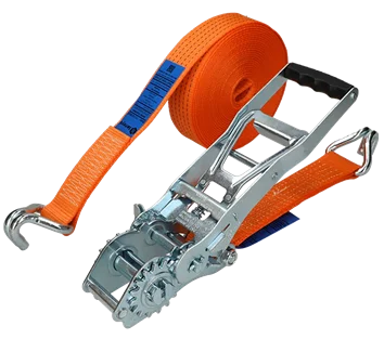 Geared Ergo Ratchet Strap STF 950daN Claw Hook - 10.0 metre