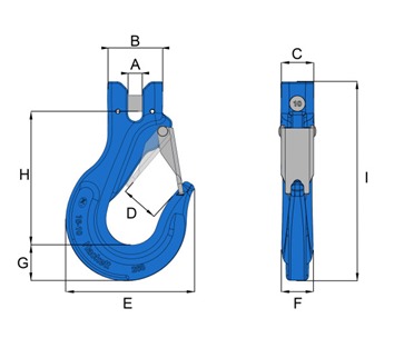 Hack10 Clevis Sling Hook