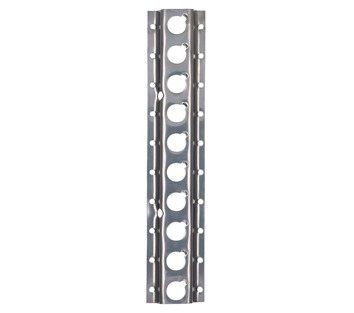 1806 Style Grade 430 Stainless Steel Anchor Track, 25mm Holes - 3.05m