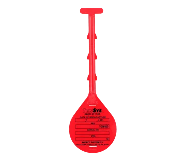 Sling ID Tie Tag · Red