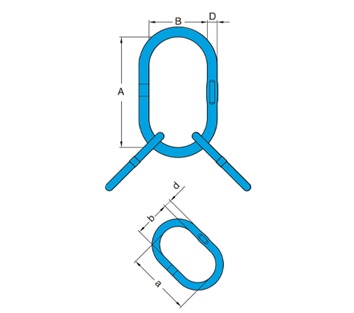 Yoke X-007 G100 Master Link Assembly