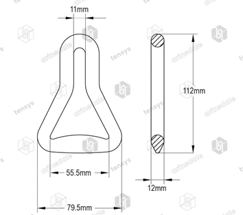 50mm · 5000daN · Chain Link