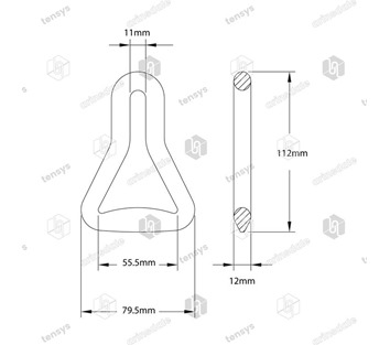 Tensys® · 50mm · 5000daN · Chain Link