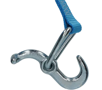 Blue · 50mm · 3.5 metre Strap · Swivel T Hook