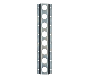 Tensys® · 1805 Style Zinc Plated Anchor Track, 25mm Holes - 3.05m