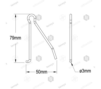 Spring Pin to suit Lawrence David Locking Buckles