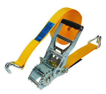 Geared Ergo Ratchet Strap STF 650daN Claw Hook - 10.0 metre