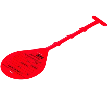 Sling ID Tie Tag · Red