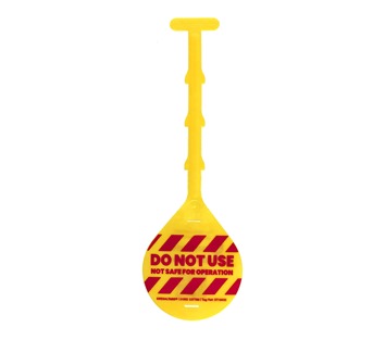 ID Tags for Replacement "DO NOT USE NOT SAFE FOR OPERATION"