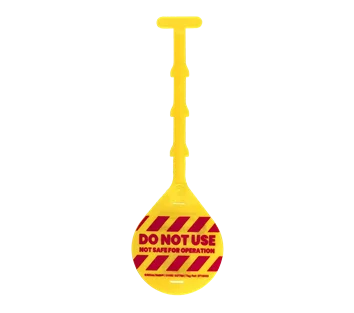 ID Tags for Replacement "DO NOT USE NOT SAFE FOR OPERATION"