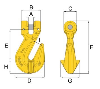 Hack8 Clevis Grab Hook