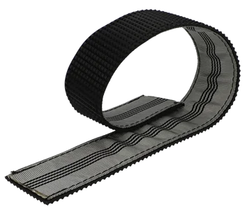 Webbing sleeve with tyre gripper for 35mm & 50mm wide webbing - Grey-750mm long soft/flexible version