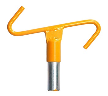 Positioning Hook for Extending Glass Fibre Poles