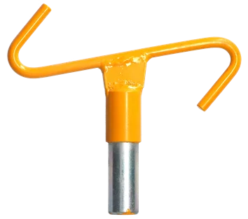 Positioning Hook for Extending Glass Fibre Poles