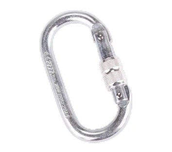 17mm RidgeGear RGK1 Steel Screwgate Karabiner